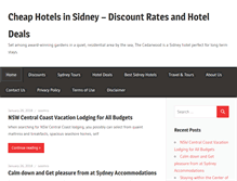 Tablet Screenshot of hotelsydney.info